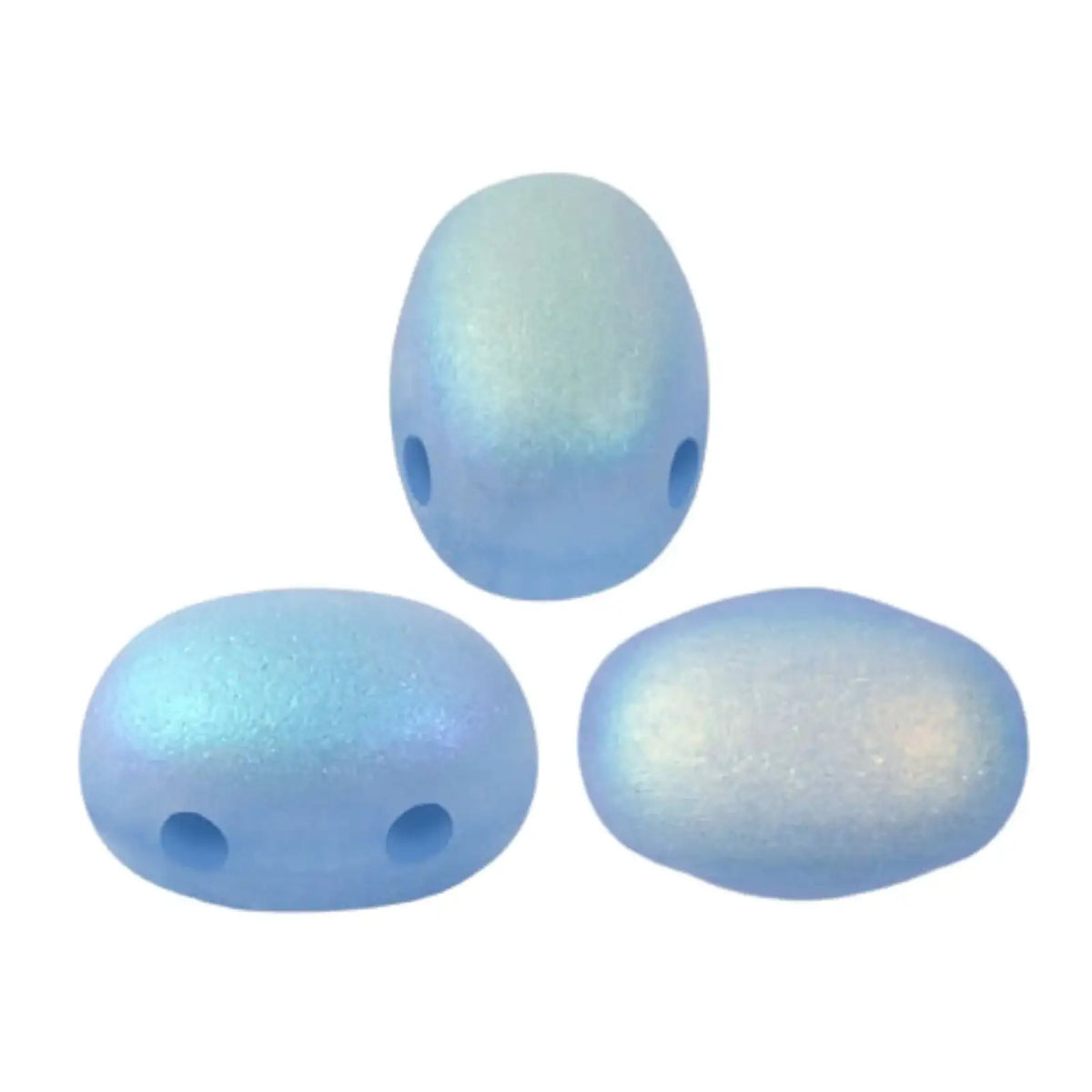 Samos Beads Blue Opal Matte AB