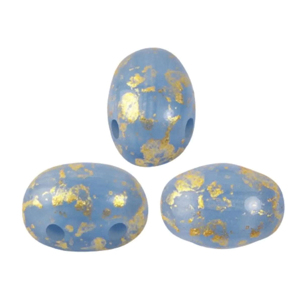 Samos Beads Blue Opal Splash