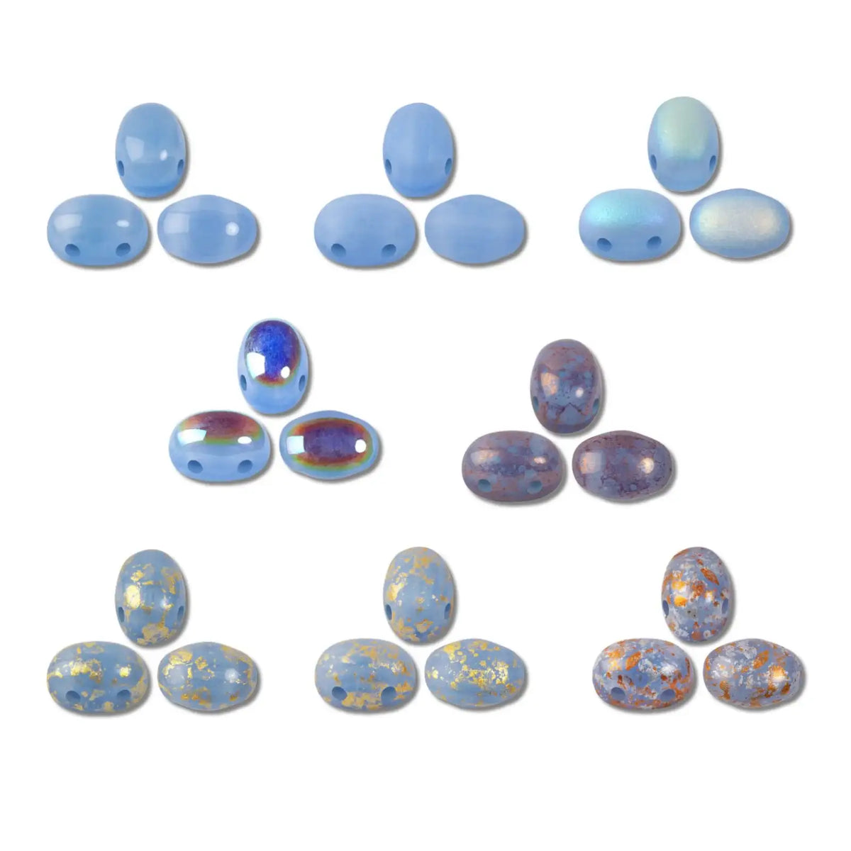 Samos Beads Blue Opal Collection