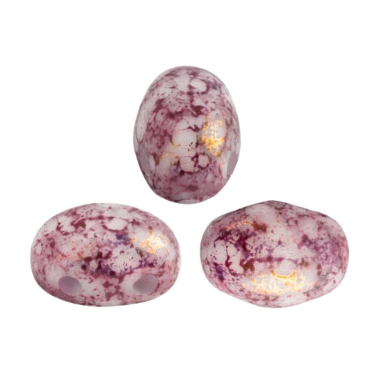Samos Beads White Bronze