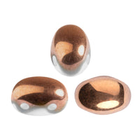 Samos Beads White Capri Gold