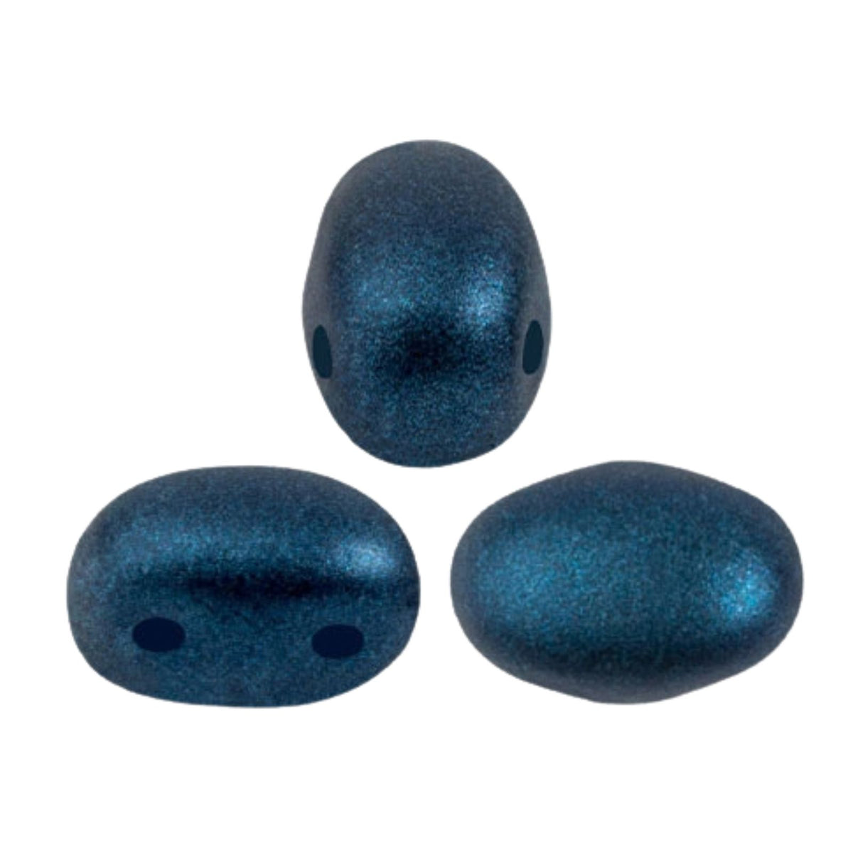 Samos Beads Chatoyant Teal Blue