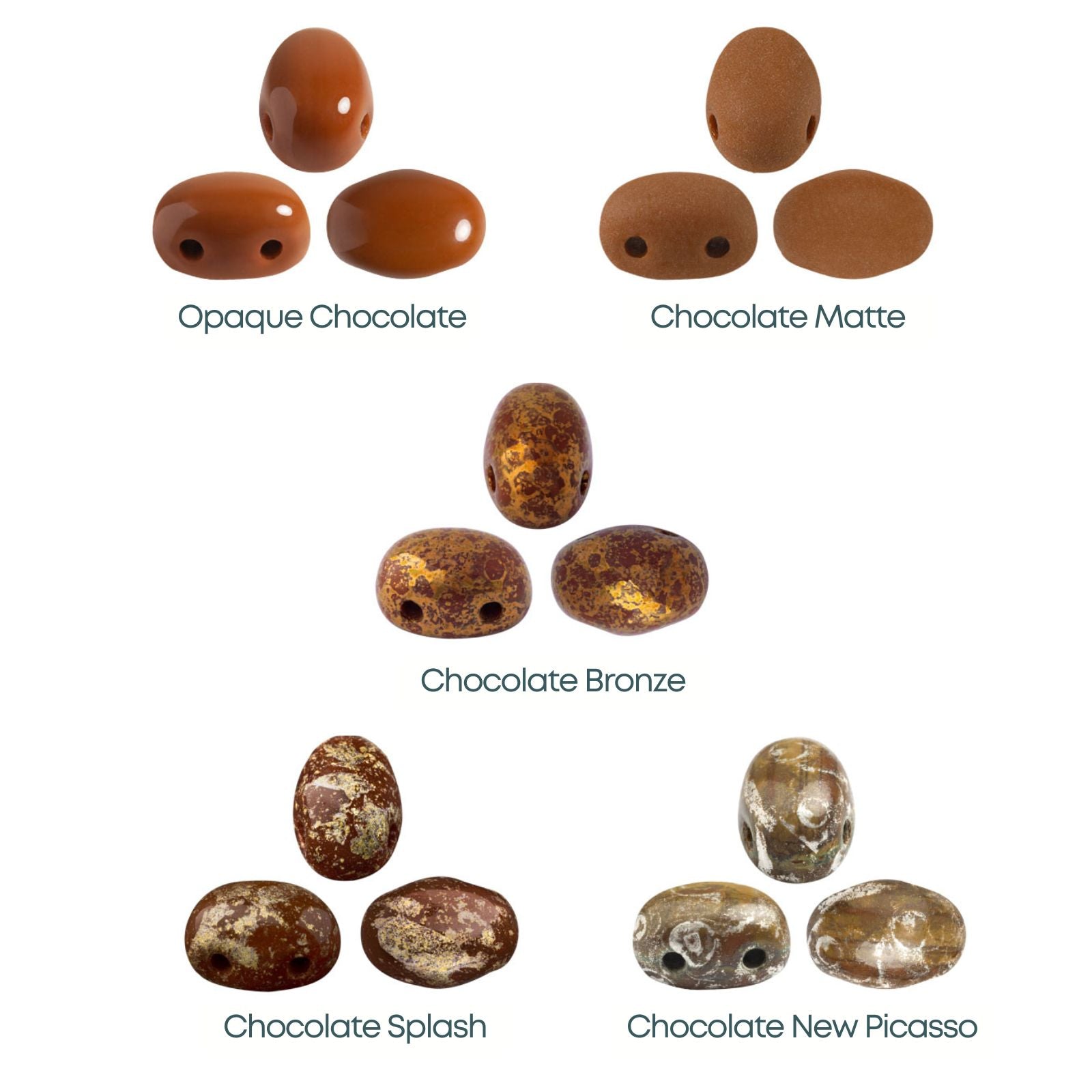 Samos par Puca Beads, Choco Collection