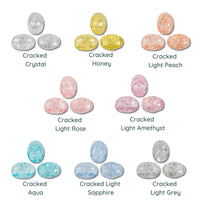 Samos Beads par Puca, Cracked, 5g & 20g - The Argus Collection