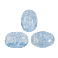 Samos Beads Cracked Light Sapphire