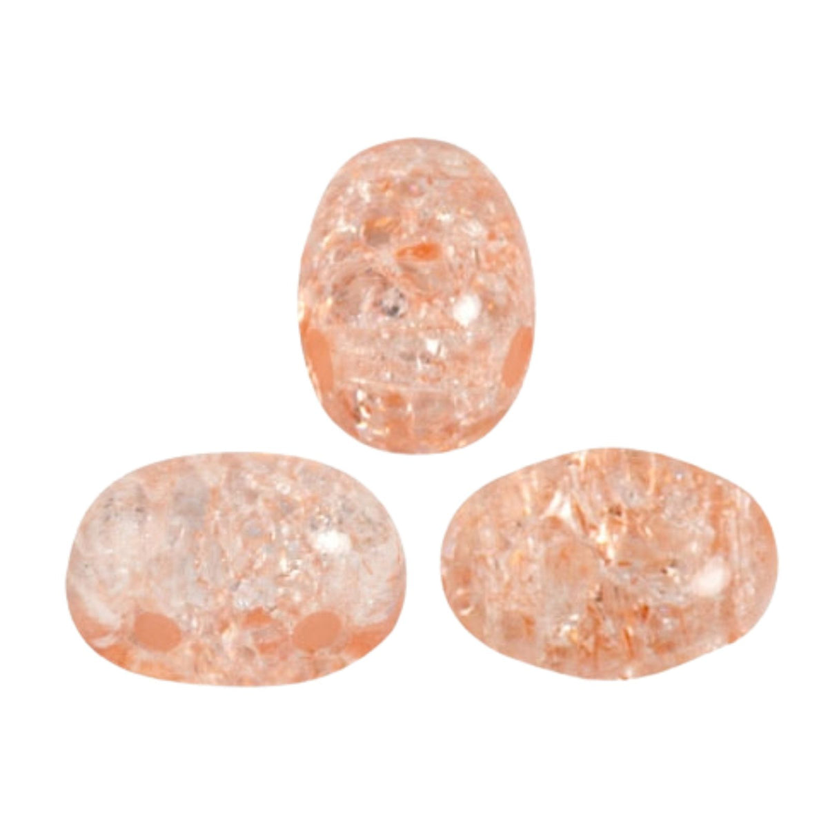 Samos Beads Cracked Light Peach