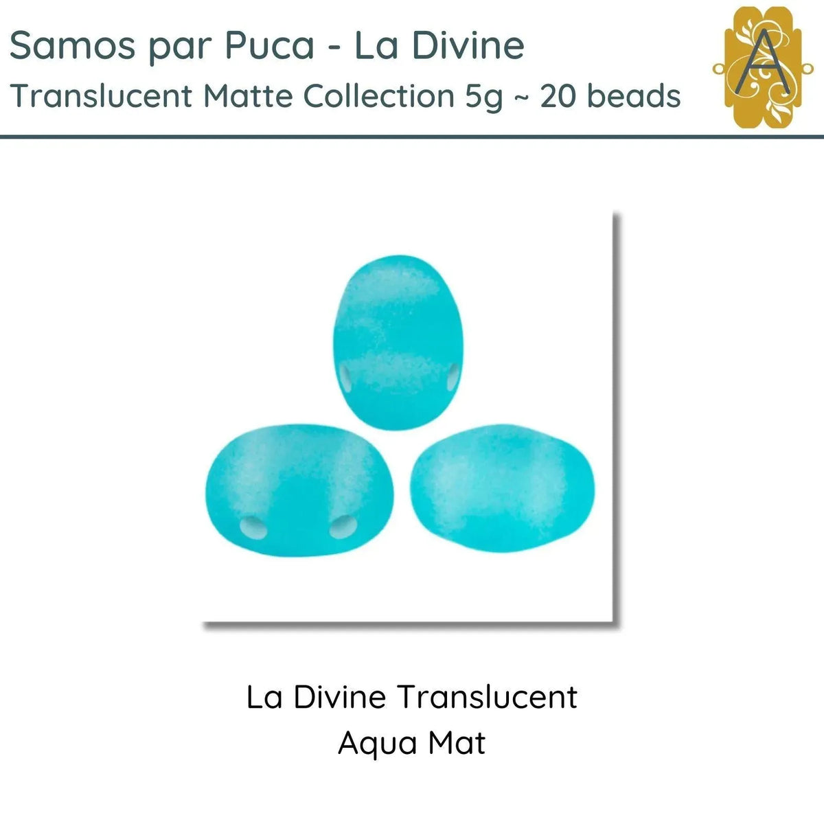 Samos par Puca, 5g, La Divine Translucent Matte Collection, 8 colors - The Argus Collection