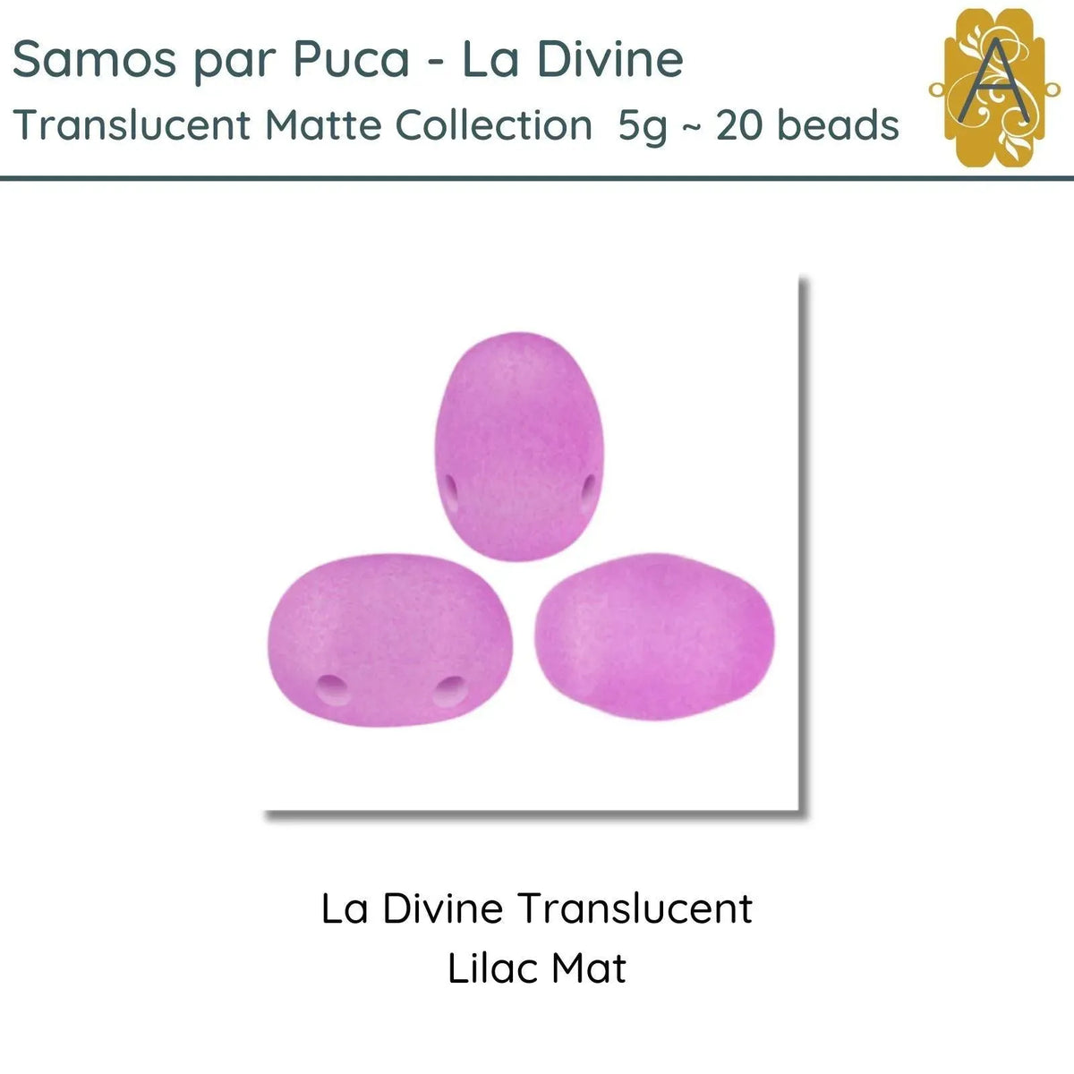 Samos par Puca, 5g, La Divine Translucent Matte Collection, 8 colors - The Argus Collection