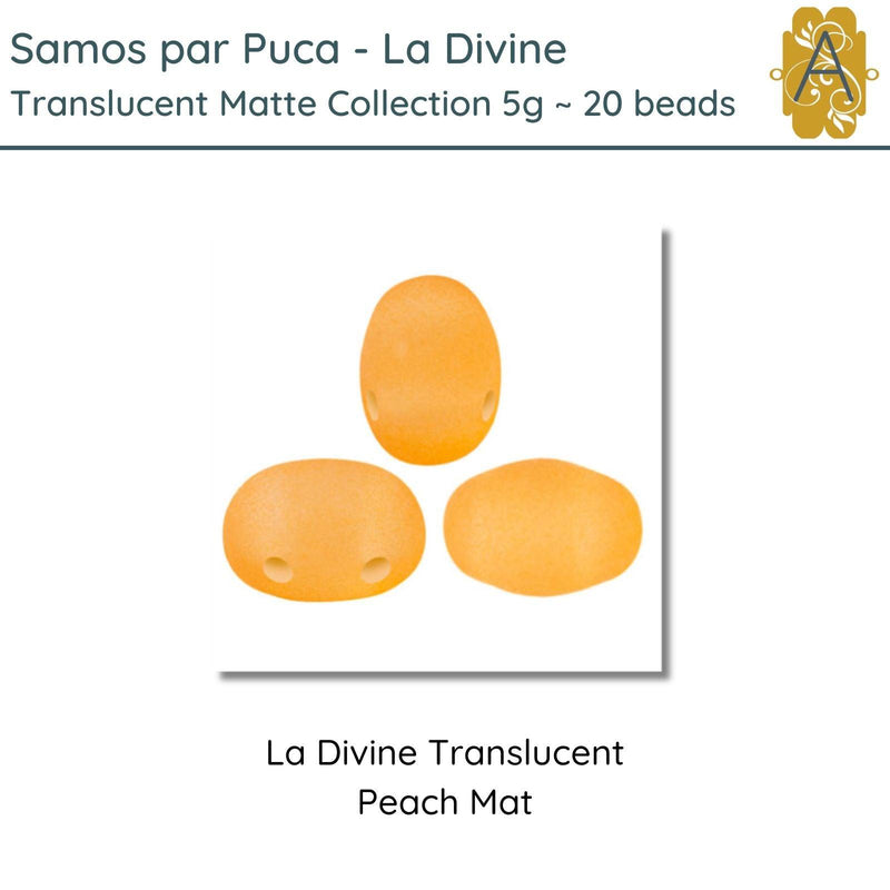 Samos par Puca, 5g, La Divine Translucent Matte Collection, 8 colors - The Argus Collection