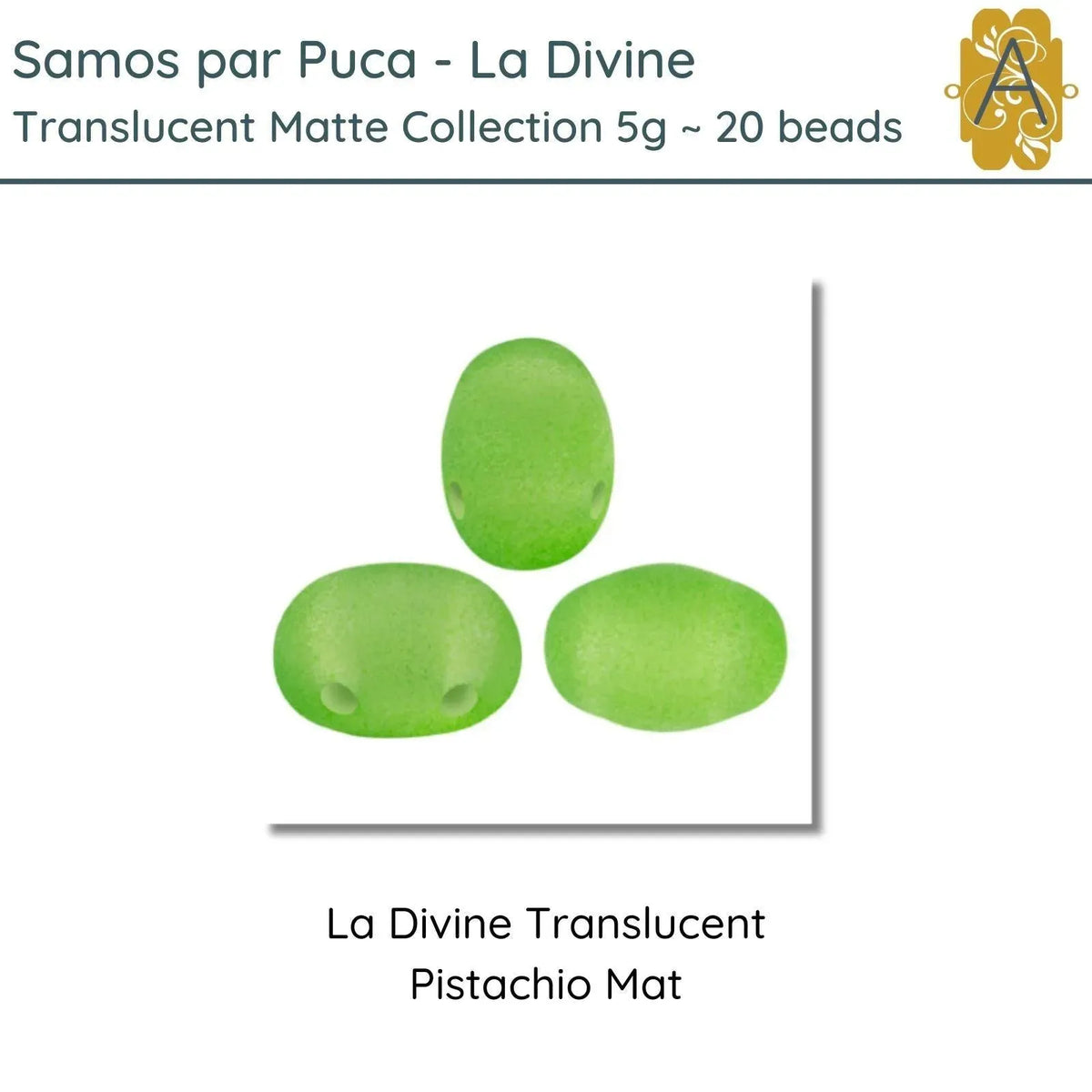 Samos par Puca, 5g, La Divine Translucent Matte Collection, 8 colors - The Argus Collection