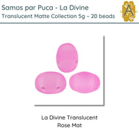 Samos par Puca, 5g, La Divine Translucent Matte Collection, 8 colors - The Argus Collection