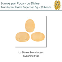 Samos par Puca, 5g, La Divine Translucent Matte Collection, 8 colors - The Argus Collection