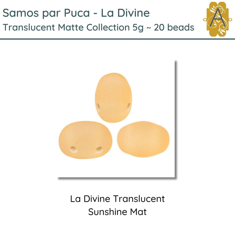 Samos par Puca, 5g, La Divine Translucent Matte Collection, 8 colors - The Argus Collection