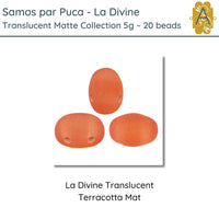 Samos par Puca, 5g, La Divine Translucent Matte Collection, 8 colors - The Argus Collection