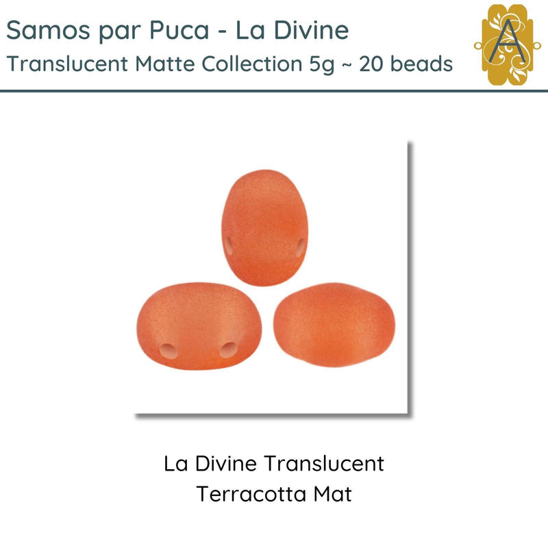 Samos par Puca, 5g, La Divine Translucent Matte Collection, 8 colors - The Argus Collection