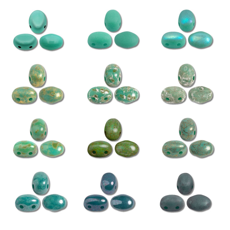 Samos Beads Green Turquoise Collection