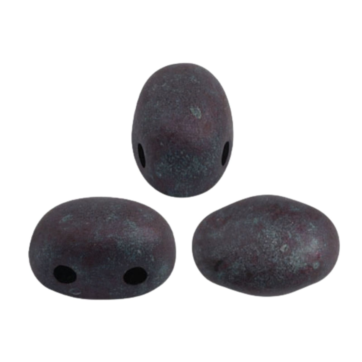 Samos Beads Jet Matte Nebula