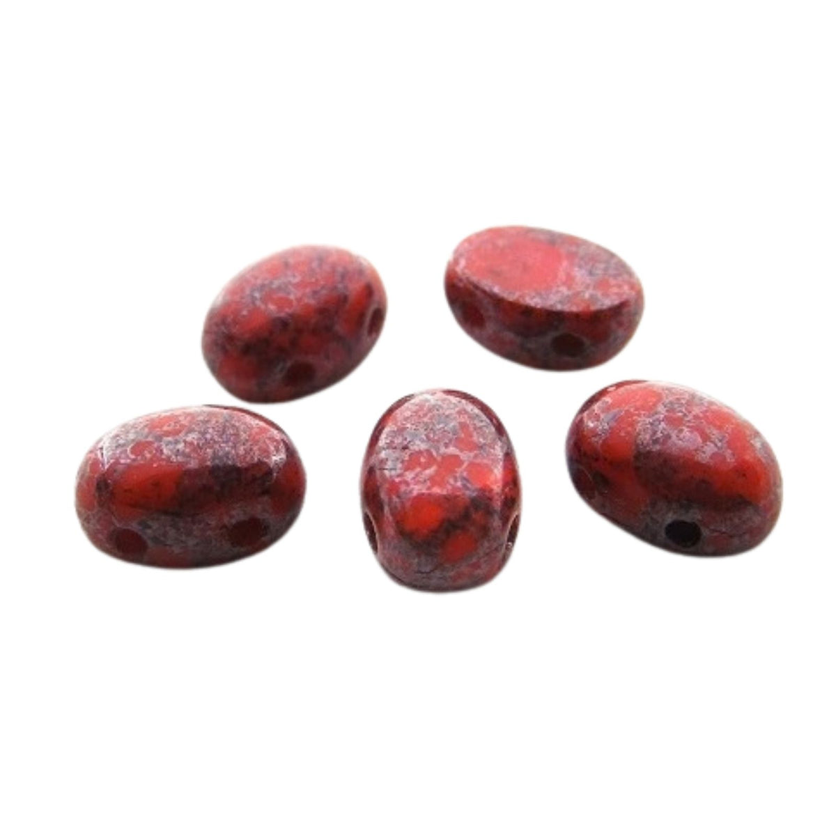 Samos Beads Light Coral Marble
