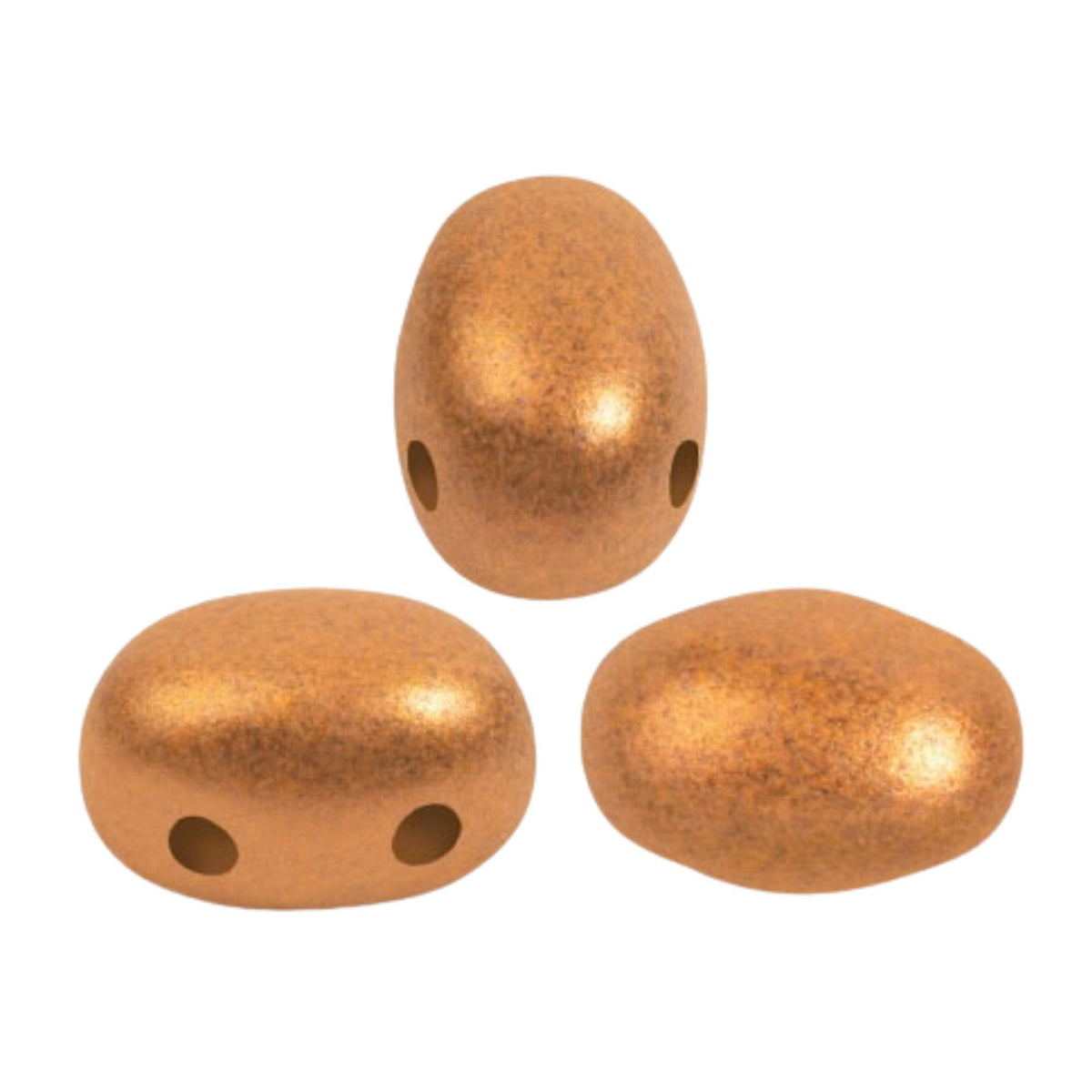 Samos Beads Metallic Matte Apricot