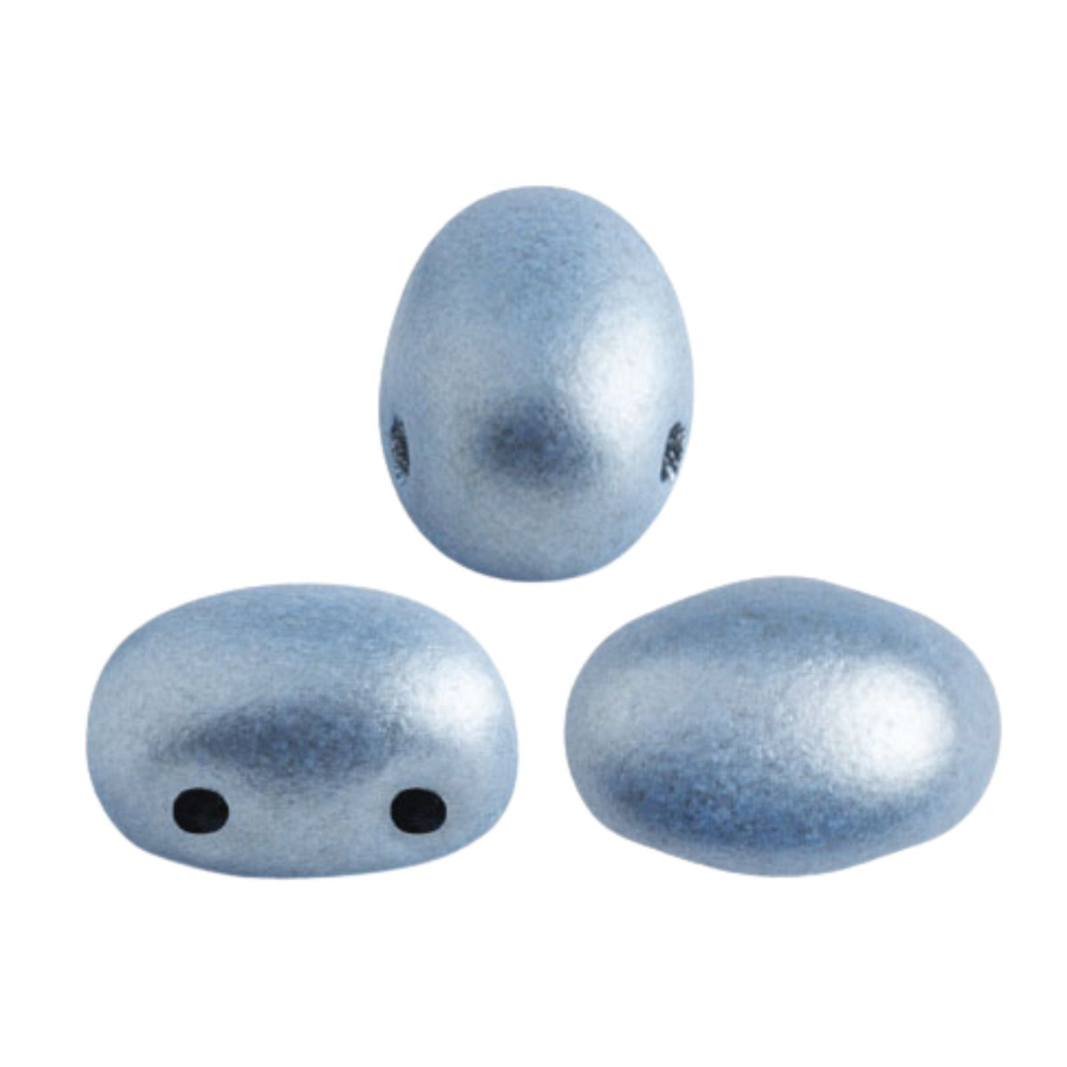 Samos Beads Metallic Matte Light Blue