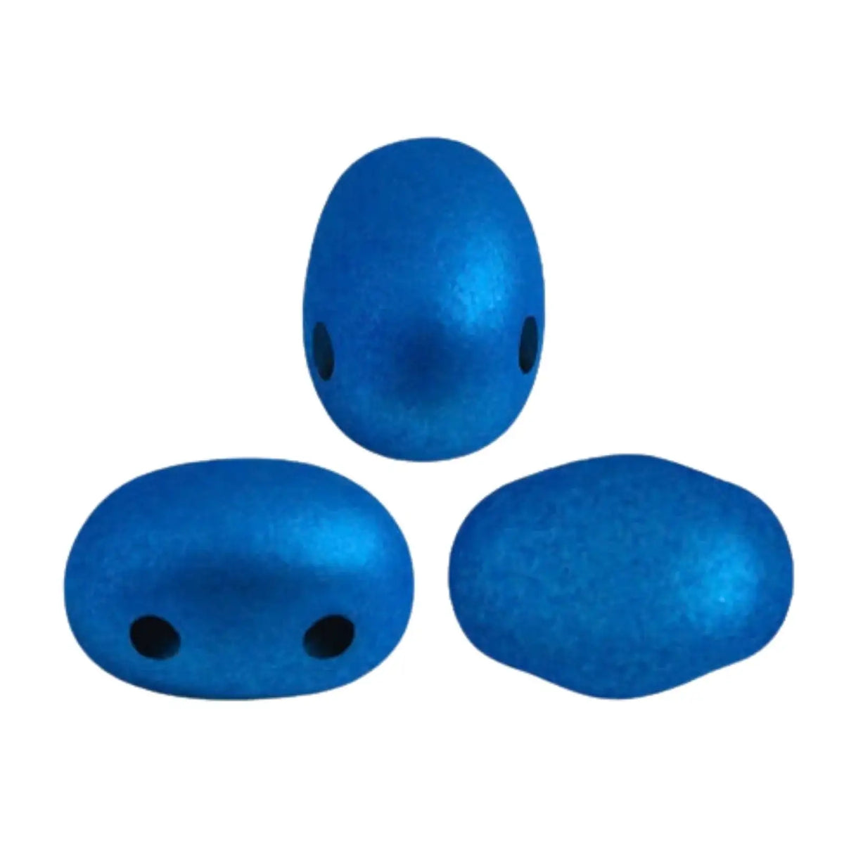 Samos Beads Metalust Crown Blue Matte