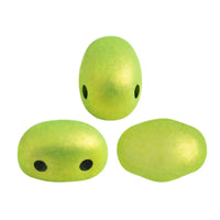 Samos Beads Metalust Electric Green Matte
