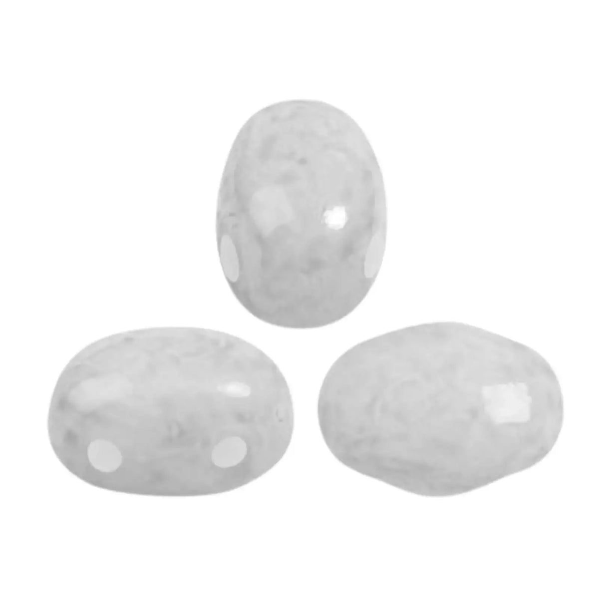 Samos Beads Milky Gray
