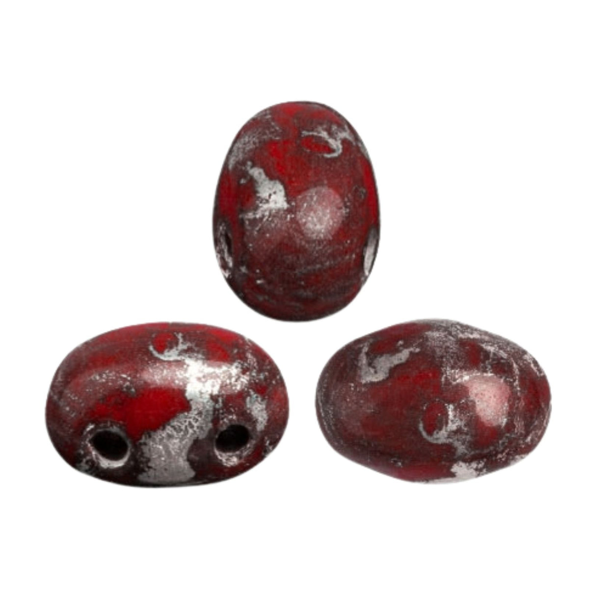 Samos Beads Coral Red New Picasso