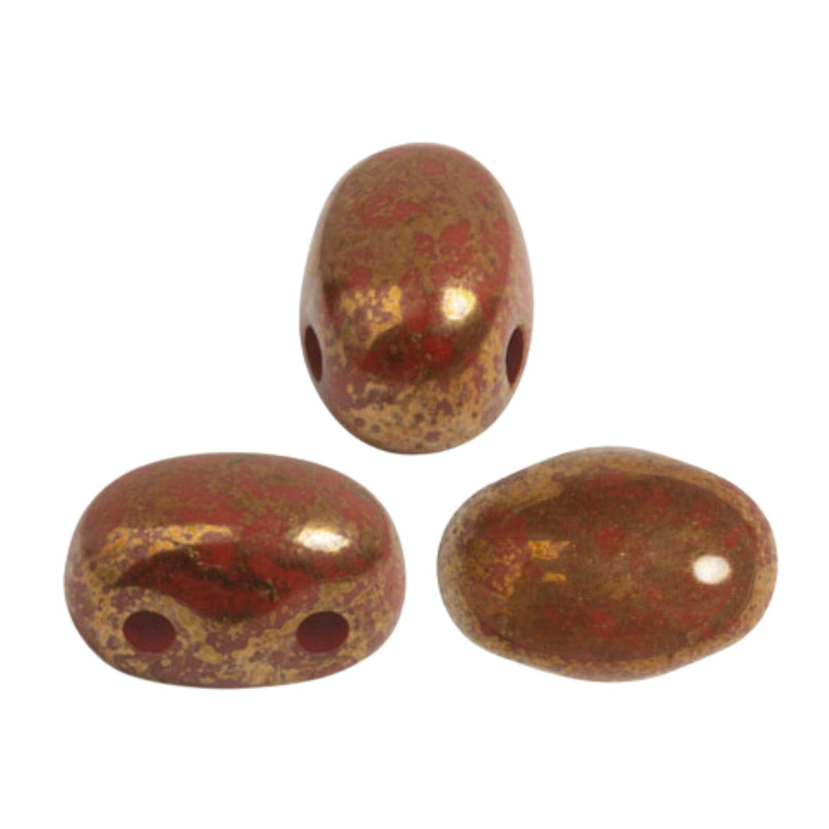 Samos Beads Burnt Sienna Bronze
