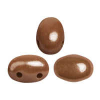 Samos Beads Opaque Choco Luster