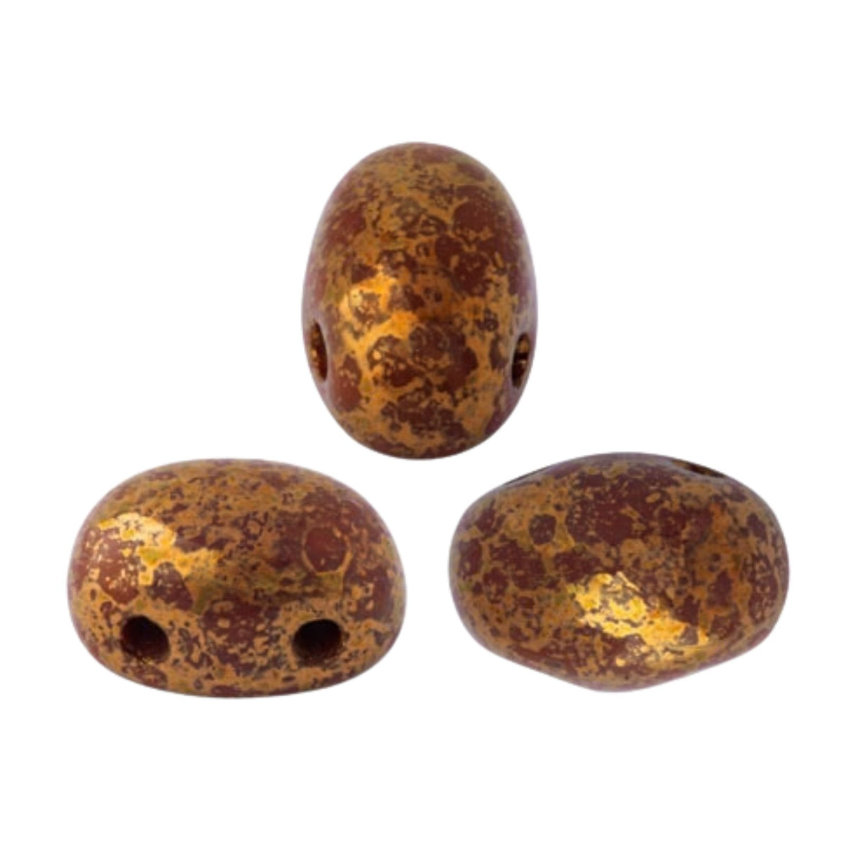 Samos Beads Opaque Choco Bronze