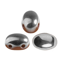 Samos Beads Opaque Choco Silver