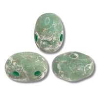 Samos Beads Green Turquoise Matte Rembrandt