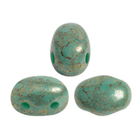Samos Beads Green Turquoise Red Terracotta