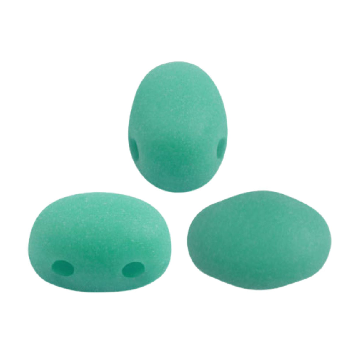 Samos Beads Green Turquoise Matte 