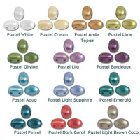 Samos Beads par Puca, Pastel, 5g & 20g