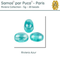 Samos par Puca®, 5g, Riviera Collection, 6 colors - The Argus Collection