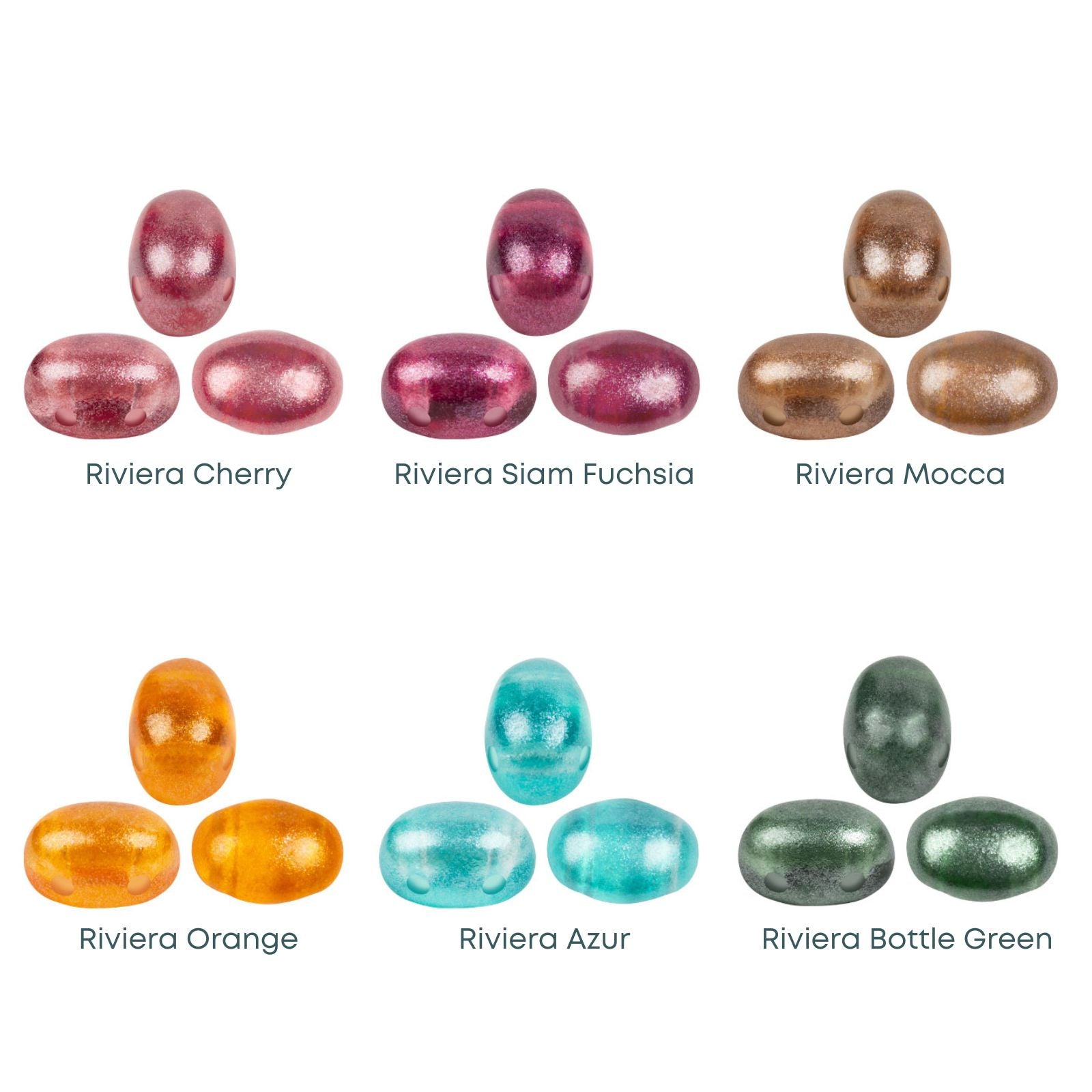 Samos Beads par Puca, Riviera, 5g & 20g