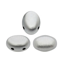 Samos Beads Silver Aluminum Matte