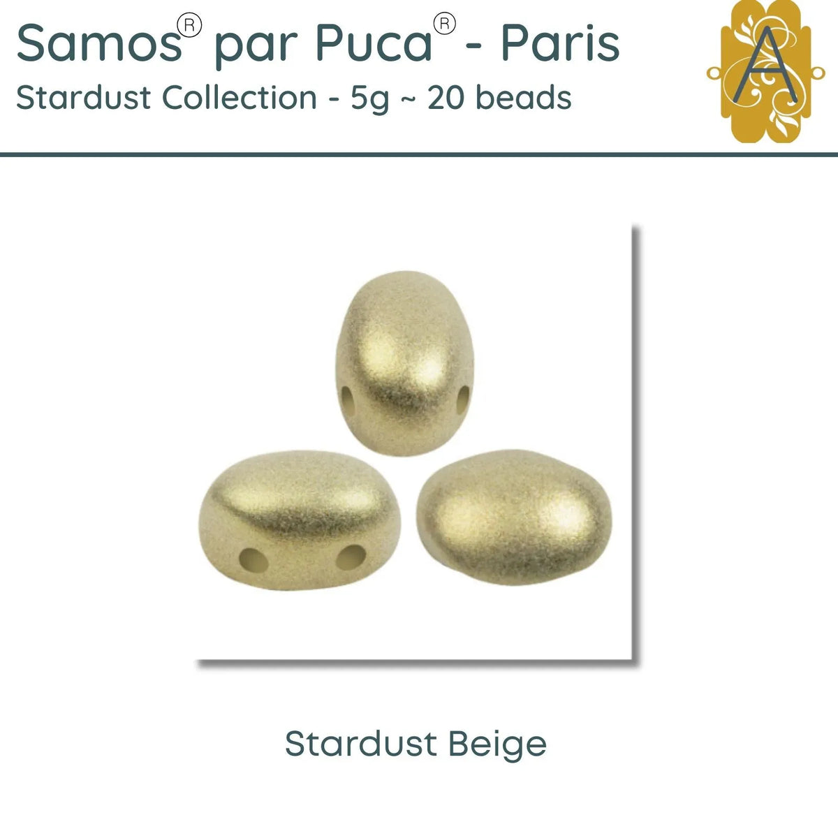 Samos par Puca®, 5g, Stardust Collection, 4 colors - The Argus Collection