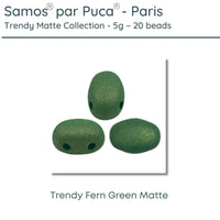 Samos par Puca, Trendy Matte Collection, 5g. 10 colors - The Argus Collection