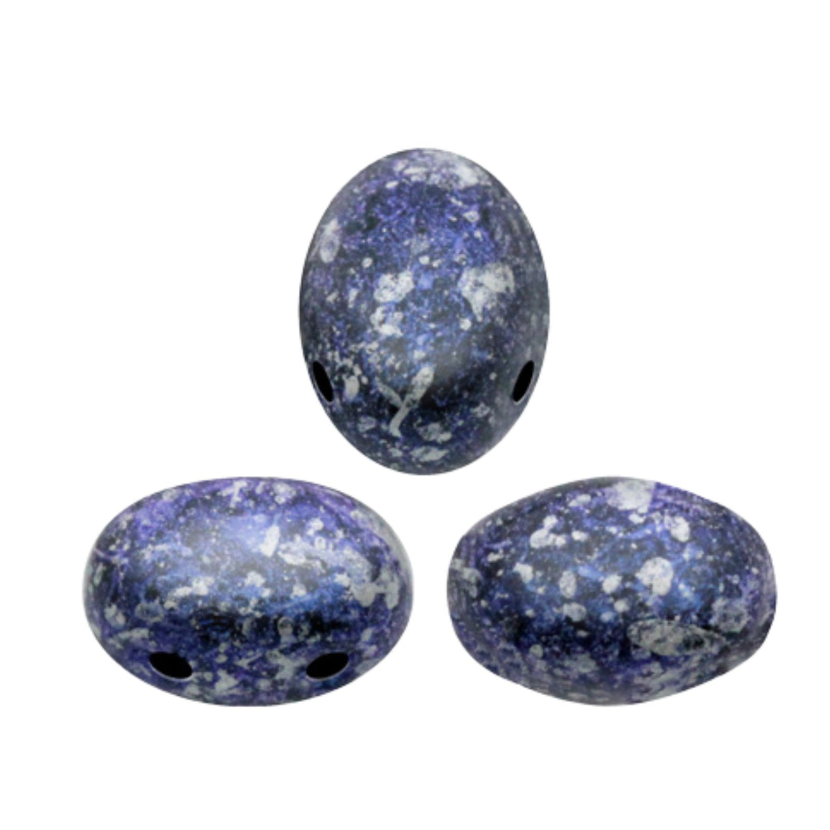 Samos Beads Tweedy Blue