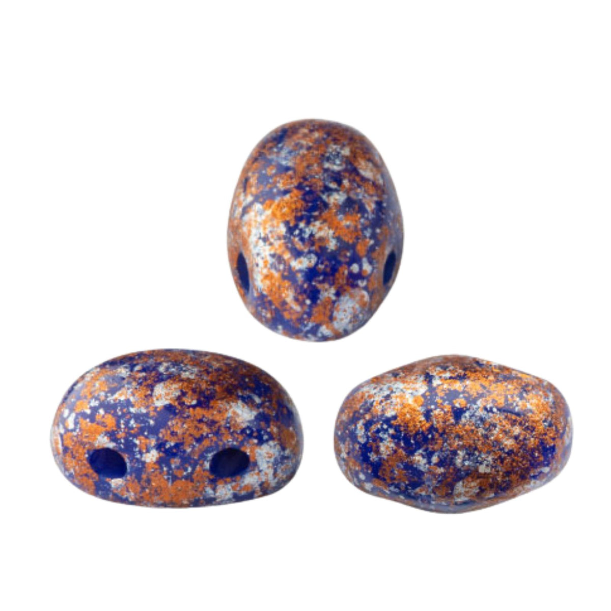 Samos Beads Sapphire Tweedy 