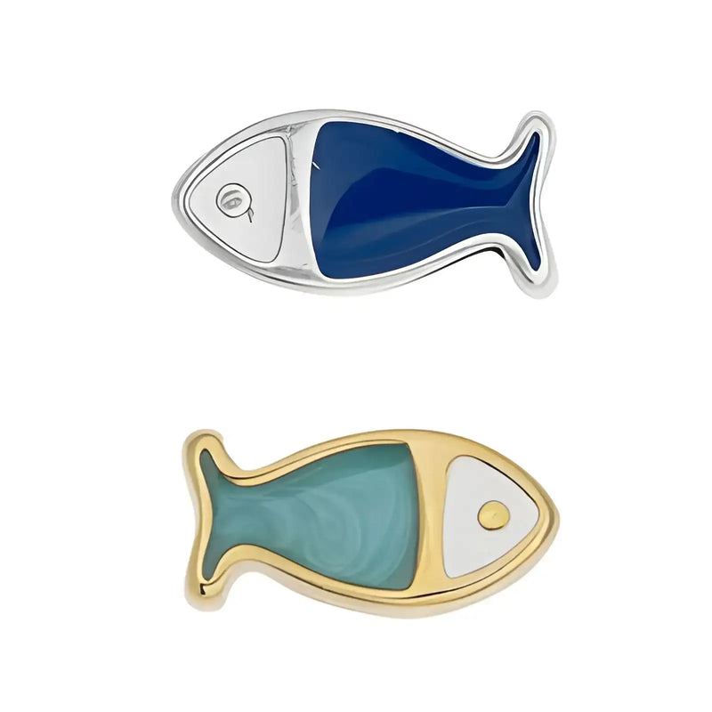 Santorini Fish Beads, 2 Pcs - The Argus Collection