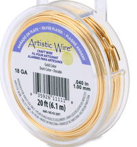 18 Gauge Artistic Wire, 10 Colors - The Argus Collection