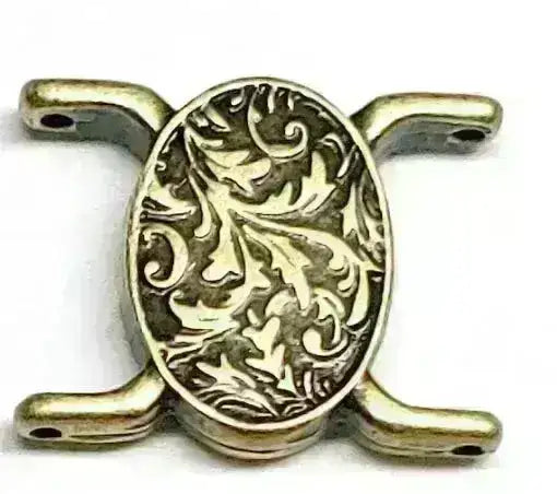 Vouves II, Cymbal Delica & Seed Bead Connectors, 2 Pcs. 4 Finishes ...