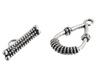 Fancy Drop Toggle Clasp, 2 Finishes
