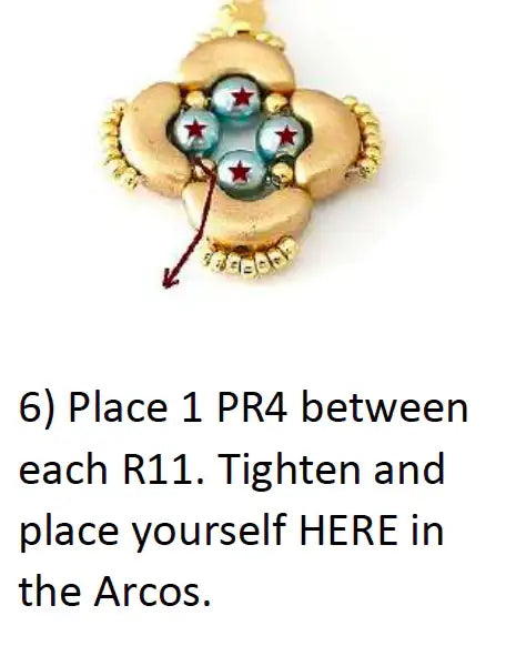 Celestine© Earring Pattern par Puca® - The Argus Collection