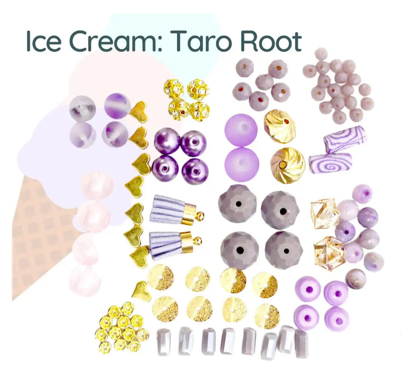 Jesse James, Mini Mix Beads, Ice Cream Collection - The Argus Collection