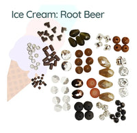 Jesse James, Mini Mix Beads, Ice Cream Collection - The Argus Collection